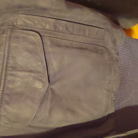 Men's size Large Suede Leather Jacket - Picture 3 of 5